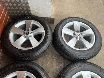 Alu 17" 5x112 RATIKON , zimní 80% KodiaQ , TOP - 3