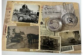 Stříbrné mince Obrněná technika 2022  + album - 3