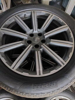 audi q7 orig.ALU kola R20 285/45 zimni Pirelli - 3