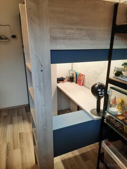 Chytrý dětský/studentský pokoj pro 2 sourozence - 3