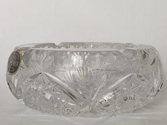 Starý popelník Bohemia Crystal Czechoslovakia, pošta 75.- - 3
