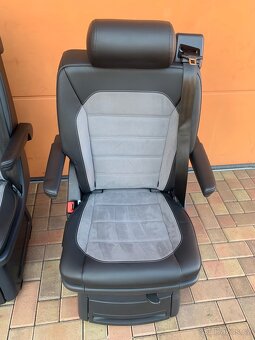 Otočné sedadlo VW Multivan T6 T6.1 Alcantara Palladium - 3