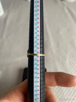 Zlatý dámský prsten 585 14k - 3