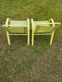 Zahradní židličky 2ks - 3
