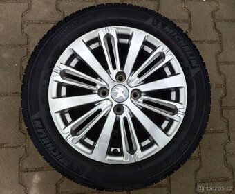 Alu kola originál Peugeot 208 4x108 R16 KRÁSNA SADA - 3