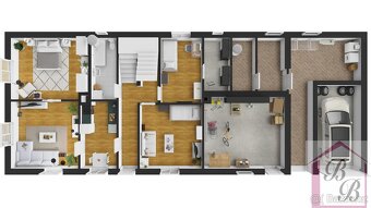 Prodej rodinného domu 6+2 se zahradou, Němčice, okres Mladá - 3