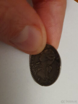 Stribrna mince Louis XVI 1783 Paris - 3