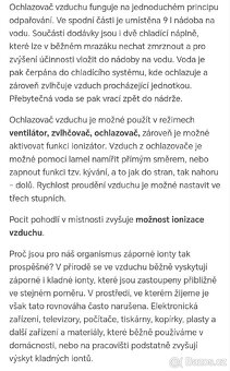 Ochlazovač vzduchu s ionizatorem - 3