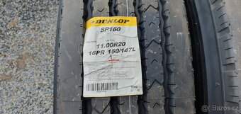 11.00 R 20 Dunlop - SP 160 VODÍCÍ řídící - 2 kusy - 3