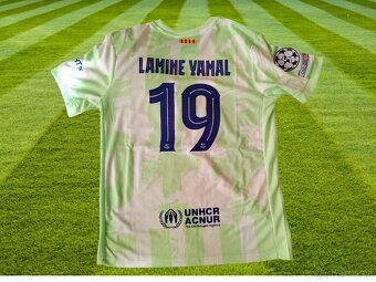 dres Yamal FC BARCELONA 24/25 zelený - 3