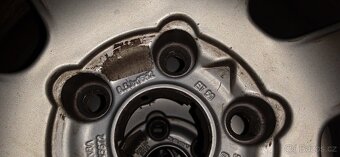 ALU R16 rozteč 5x112 + Nové celoroční pneu, cena 8000 - 3