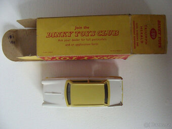 Hračka Dinky TRIUMPH HERALD - č. 189 - petrklíčově žlutá - s - 3