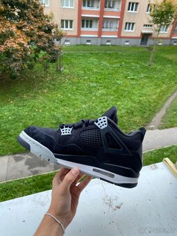 Jordan 4 Black Canvas velikost 44🥷 - 3
