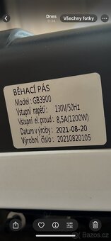 Běžecký pás Getfit GB3900 - 3