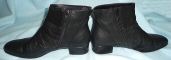 Kožené kotníkové boty, vel. 41,5, zn. Gabor - 3