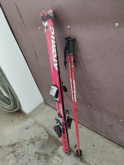 Dětské lyže Atomic s hůlky - 3