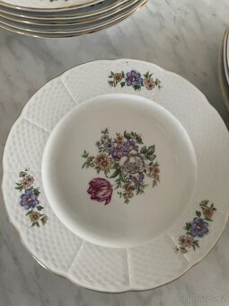 Porcelánový set talířů Thun - Československo - 3
