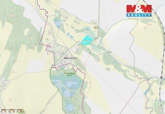Prodej louky, 8523 m², Manušice - 3