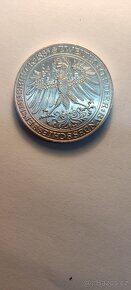 DVOUZLATNÍK STŘELECKÉ ZÁVODY INNSBRUCK 1885 Nádherný exemplá - 3