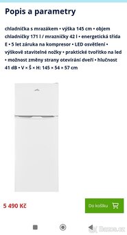 Lednička s mrazákem - 3