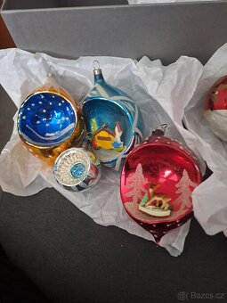 Retro vanocni ozdovy 8 ks - 3