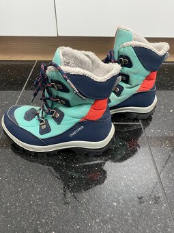 DĚTSKÉ TURISTICKÉ NEPROMOKAVÉ VYSOKÉ BOTY - 3