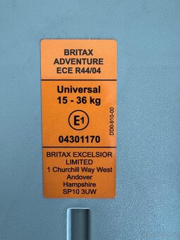 Autosedačka Britax Römer - 3