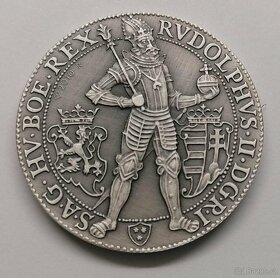 Stříbrná medaile Rudolf II. 1603 - 3