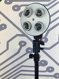 Lampa pre 4 žiarovky - 3