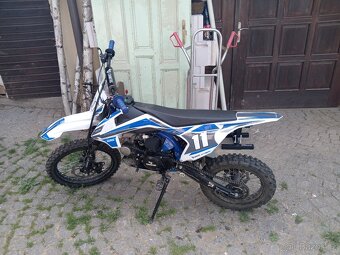 Pitbike 125ccm 4T 17/14 Modrá - 3