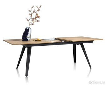 Rozkládací jídelní stůl - City 190 cm, přírodní dub – SLEVA - 3