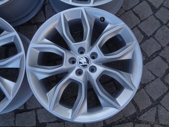 Alu kola/disky 5x100 r18 Orig. Škoda Crater - NOVÉ - 3