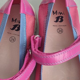 Dětské přezůvky balerínky vel.34 pro dvojčata - 3