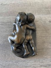 Zoula, plastika dětí s šnečkem - 3