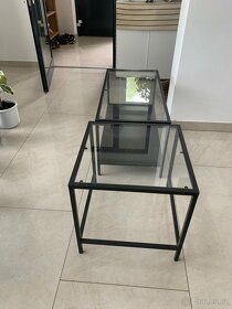 Stůl Ikea skleněný - 3