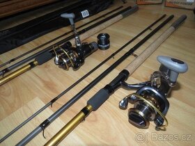 Predam novy ryb.set MERIDA,4,2 metra,nav.Hiboy,cievka30 - 3