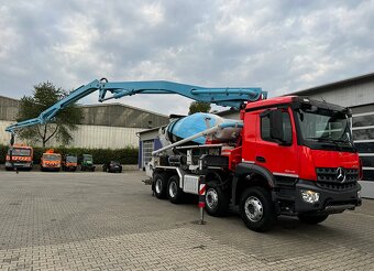 Mercedes-Benz Actros 3243 - domíchávač betonu s pumpou - 3