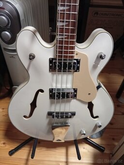 Shortscale semiakustická basa Harley Benton - 3