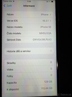 iPhone SE (2. generace) 2020 128 GB - 3