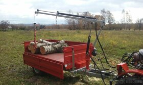 hydraulické rameno k malotraktoru na vlek - 3