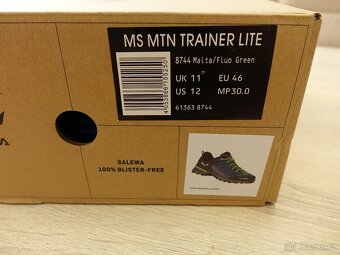 Salewa MS MTN TRAINER LITE malta/fluo green - 3