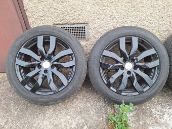 ALU disky R17 5x108 7,5J17H2 (ET44) + pneu 215/55 ZR17 98W - 3
