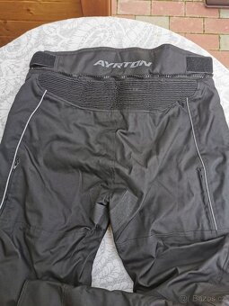 Kalhoty na motorku Ayrton Mig černé - 3
