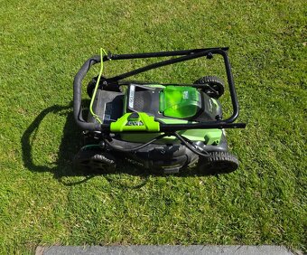 Aku sekačka 40V Greenworks GD40LM45 2500407 POUŽITÁ - 3
