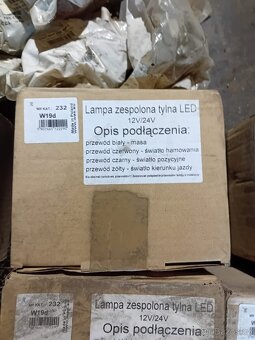 Zadní světelná rampa na tahač + kompletní sada světel - 3