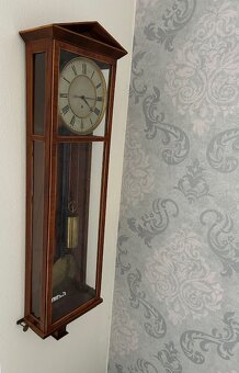 Nástěnné hodiny biedermeier, empír - dachle. - 3