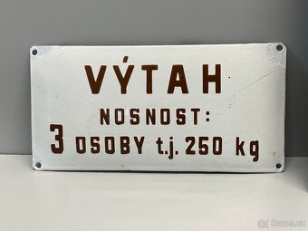 smaltovaná cedule cedulka smalt tabulka maltovaná - 3