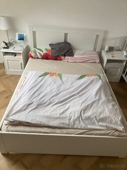 Postel IKEA - rám, rošt a matrace - 3