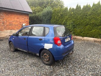 Prodám Chevrolet Aveo 1.2 16V, r.v. 2009, 67 700 km, bez STK - 3