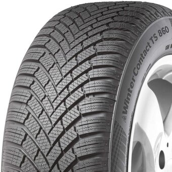 Prodám sadu 16"ocelovýchkol včetně zimních pneu Continental - 3